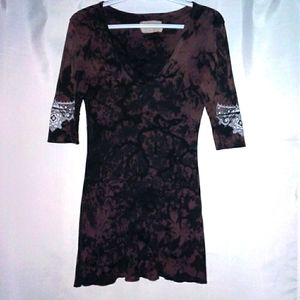 🎁 Gypsy 05 made in Hollywood CA, Vintage, Bohemian, Intricate Details Top/Tunic